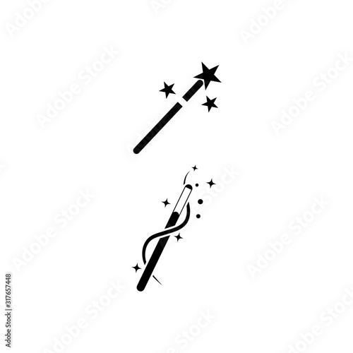 Wallpaper Mural Wand magic icon Vector Illustration design Logo Torontodigital.ca
