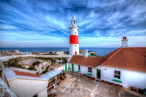 Lighthouse at Europa Point, Gibraltar
