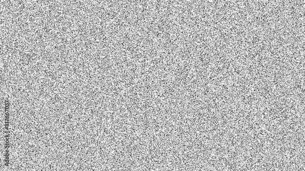 Lactose. Word about food problem on noisy screen. Looping VHS interference. Vintage animated background, video footage