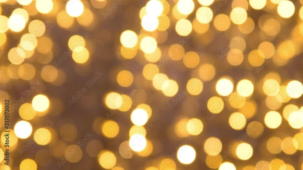 Golden Christmas lights Golden Christmas lights
