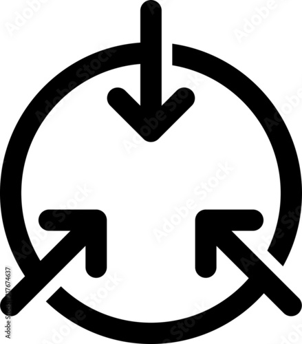 Concentration  icon, vector