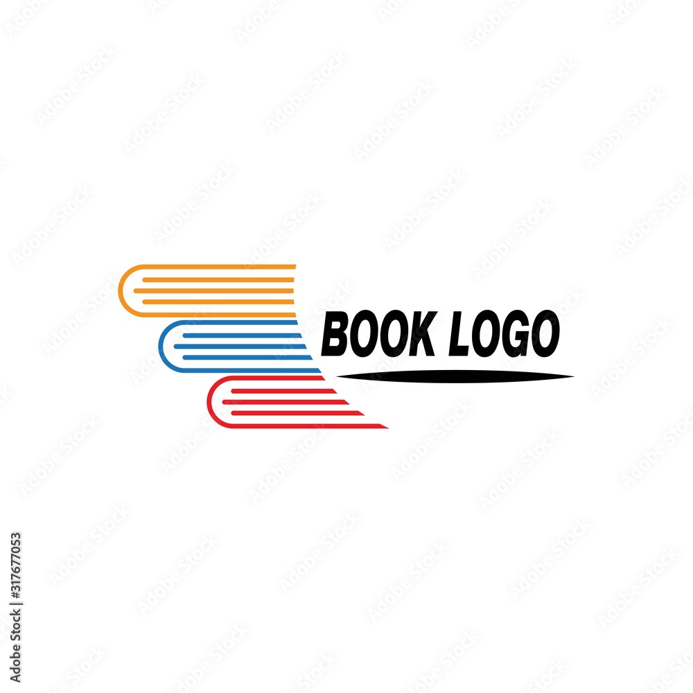 Book Logo Template Book Logo Template