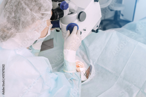 Fotografie Ophthalmology operation