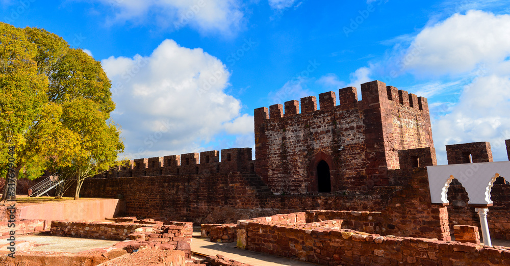 Burg von Silves, Algarve-Portugal Burg von Silves, Algarve-Portugal