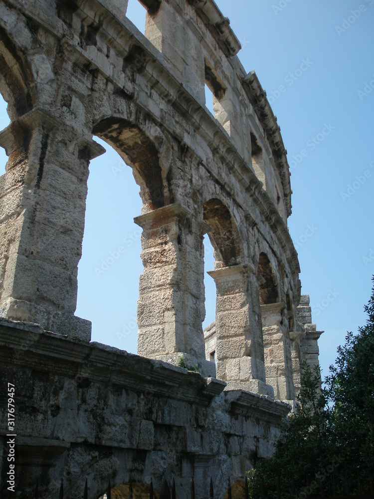 Roman arena Pula Croatia