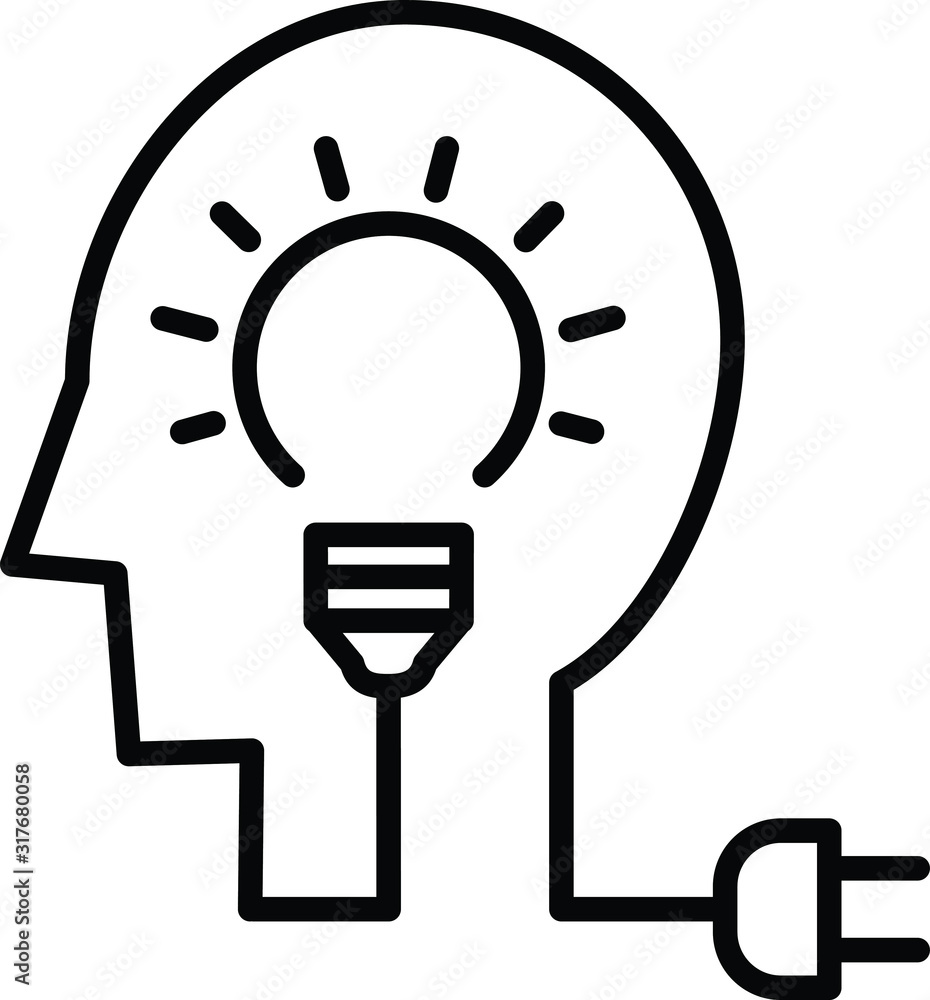 Potential icon, vector illustration Potential icon, vector illustration