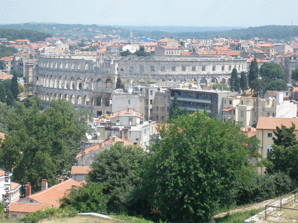 Roman arena Pula Croatia