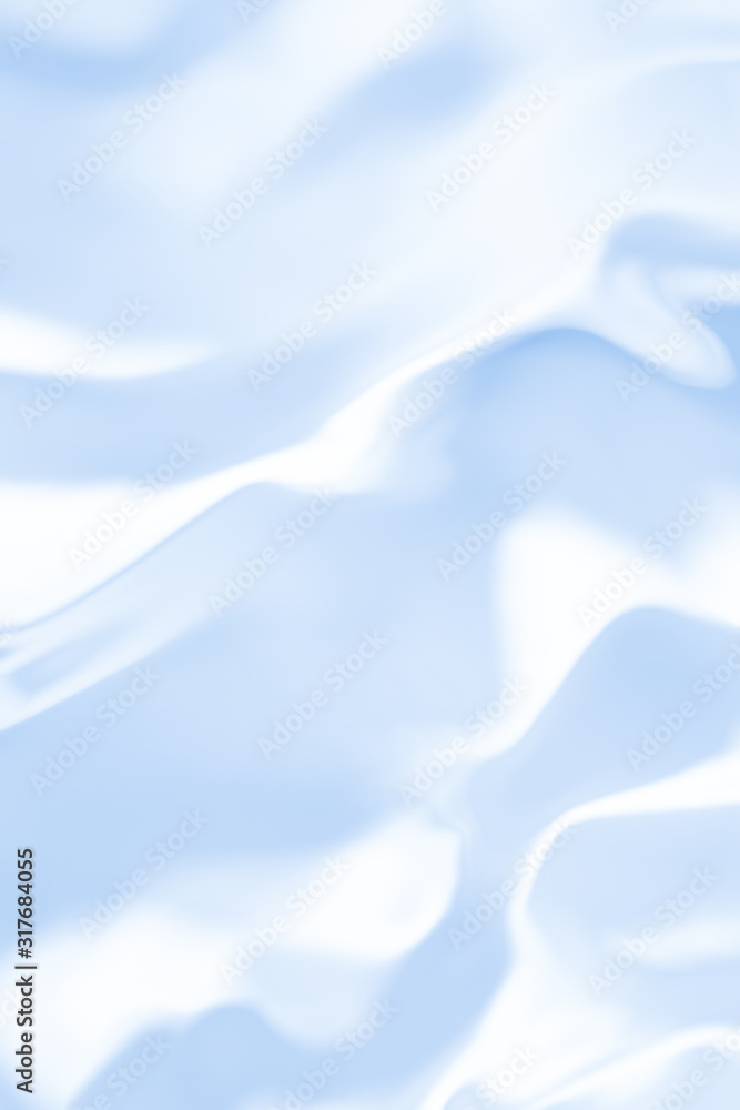 Fototapeta premium . Blue liquid shiny background.