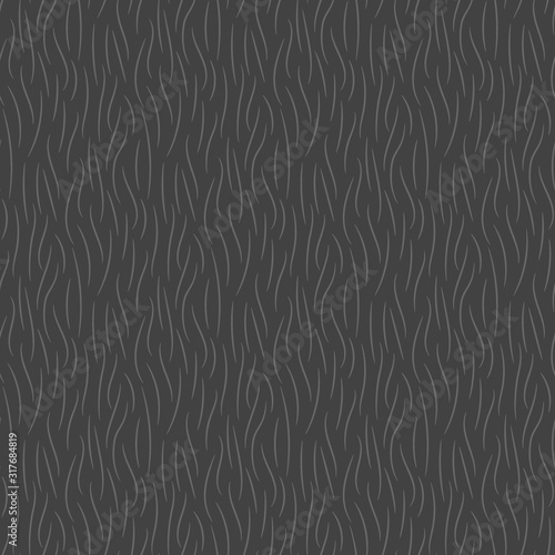 Gray fur texture abstract background seamless pattern