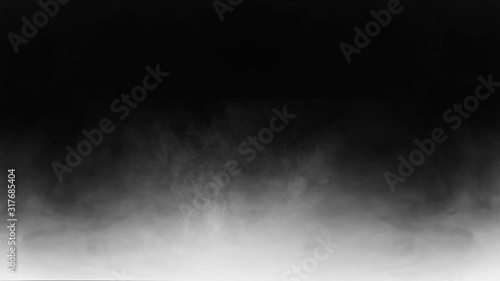 Stampa su tela gray somoke photo overlay, fog photo overlay