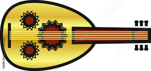 Oud icon - vector illustration.