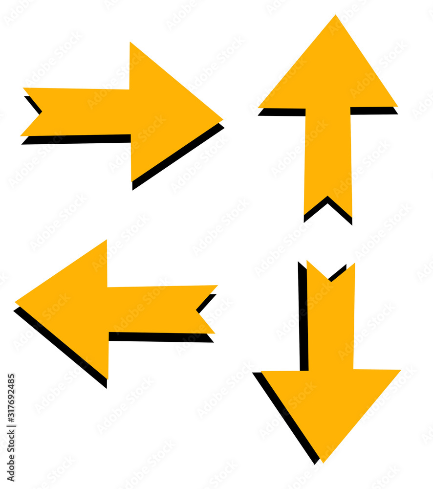 set of arrows set of arrows