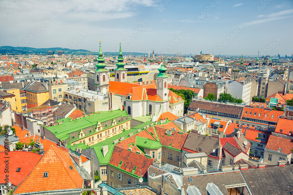 Obraz premium Architecture of Vienna, Austria.