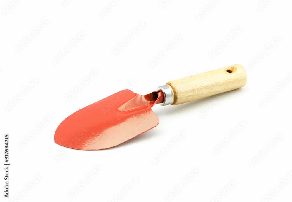 Garden tools on isolated white background Garden tools on isolated white background