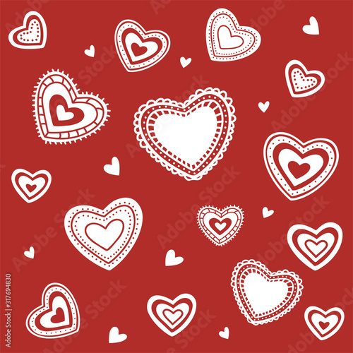 Vector valentines day background
