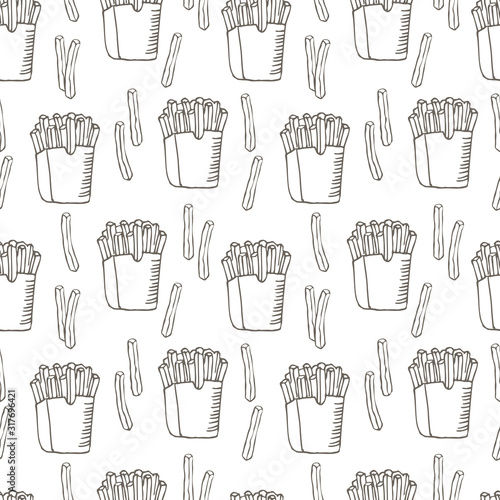 Fries vector texture