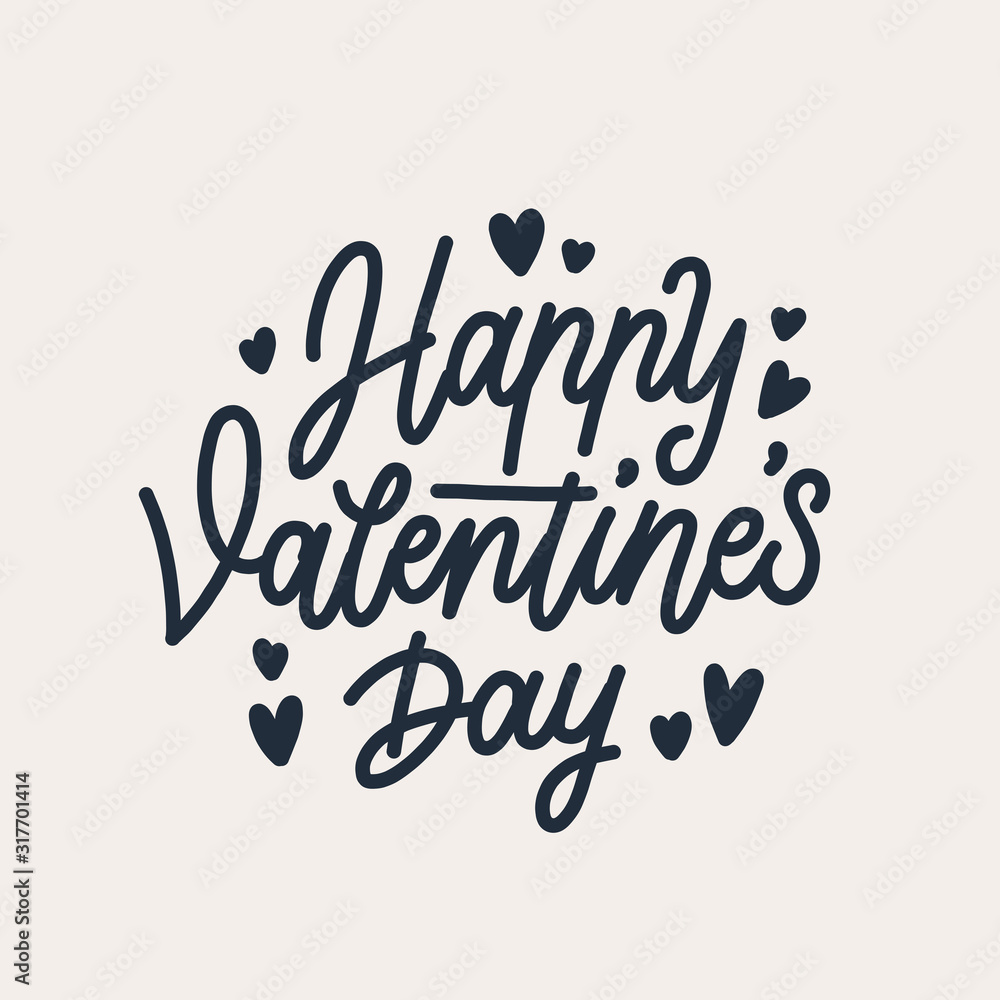 Valentines day background with heart pattern and typography of happy valentines day text . Vector illustration. Wallpaper, flyers, invitation, posters, brochure, banners Valentines day background with heart pattern and typography of happy valentines day text . Vector illustration. Wallpaper, flyers, invitation, posters, brochure, banners