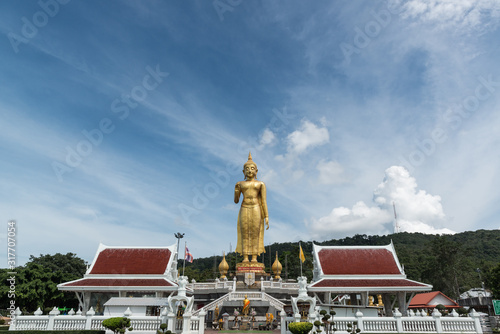 Translation on buddha image's feet text 