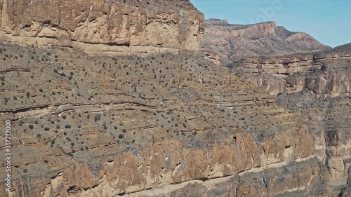 Wallpaper Mural Balcony Walk Trail at Wadi Ghul aka Grand Canyon of Oman in Jebel Shams Mountains Torontodigital.ca