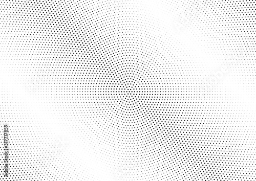 Abstract halftone dotted background. Monochrome pattern with square. Vector modern pop art texture for posters, sites, cover, business cards, postcards, grunge art, labels layout, stickers.