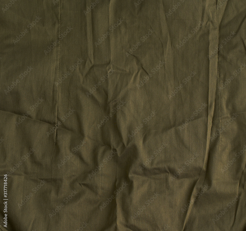 khaki crumpled cotton fabric for sewing clothes khaki crumpled cotton fabric for sewing clothes