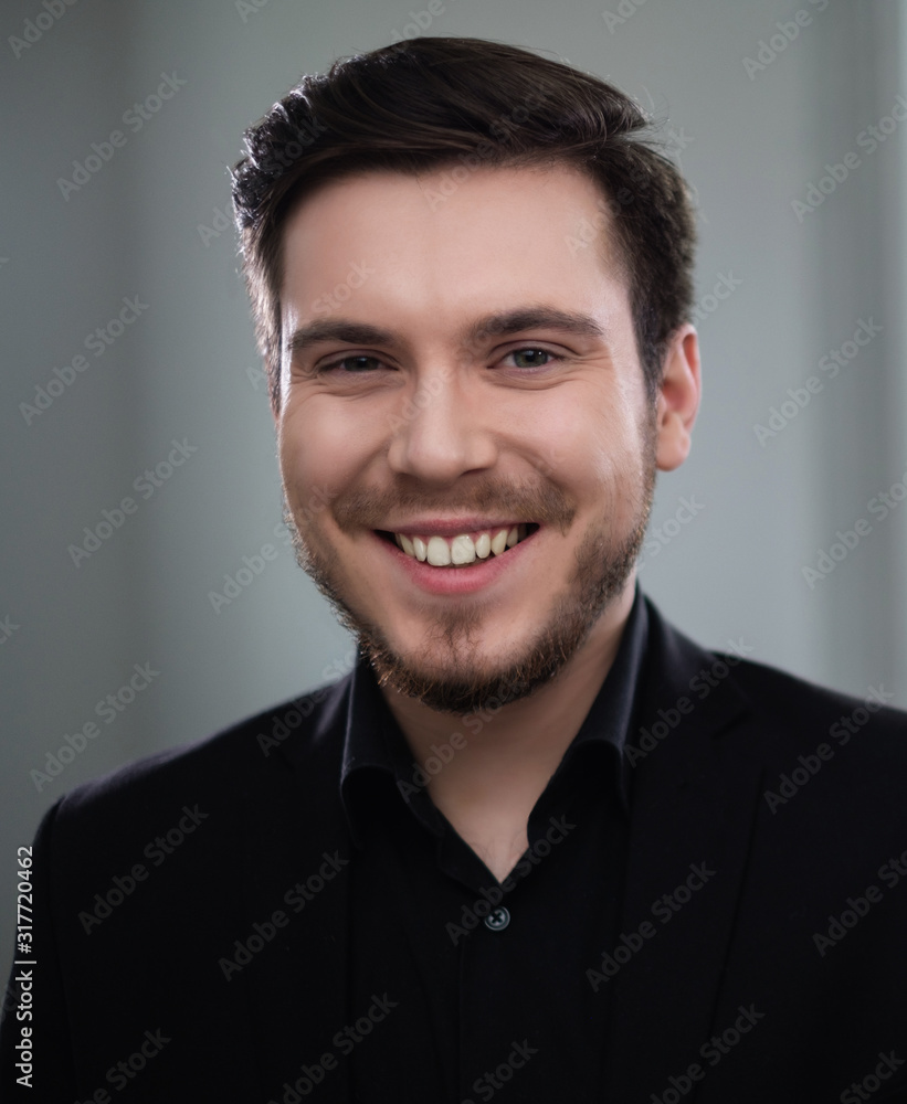 Obraz premium Portrait of a confident young man