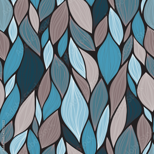 Seamless pattern. Texture of pastel wavy stripes.