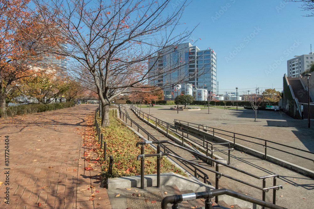 天王洲公園と東品川海上公園