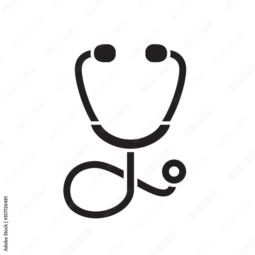 STETHOSCOPE icon collection, trendy style STETHOSCOPE icon collection, trendy style