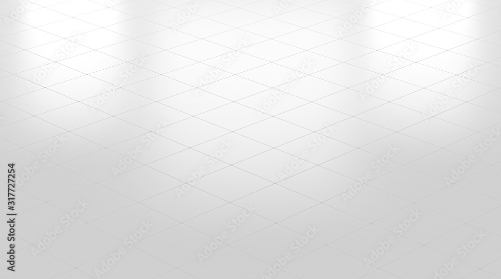 Fotografie Abstract  clean white floor concrete tile wall background and texture