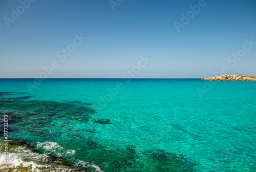 One of the most popular beaches in Cyprus is Nissi Beach, as well as its surroundings.