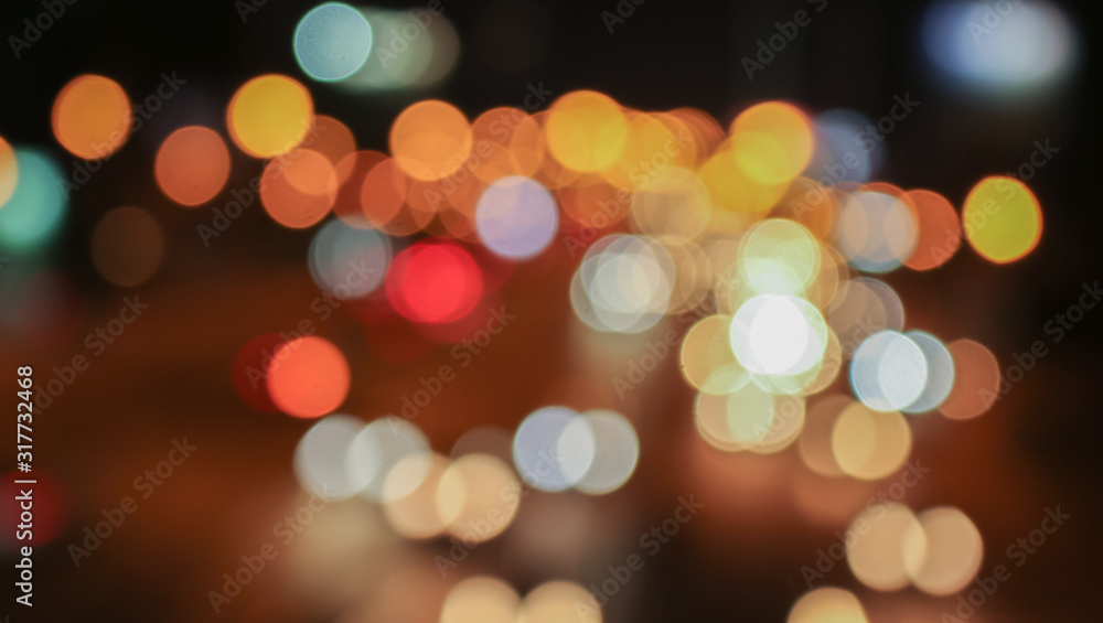 abstract bokeh and blur of night light abstract bokeh and blur of night light
