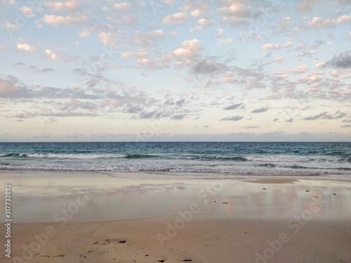 beach at sunset