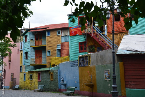Obraz na płótnie Quartier Coloré La Boca Buenos Aires Argentine w salonie