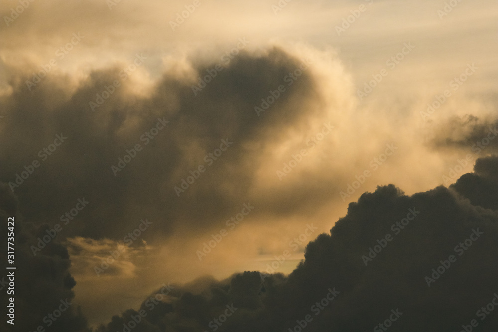 Obraz premium clouds and sun