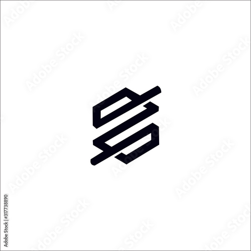 E Modern Letter Logo Design