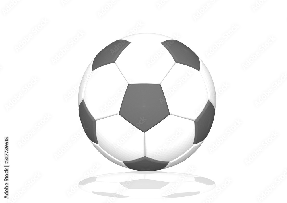 soccer ball isolated on white background soccer ball isolated on white background