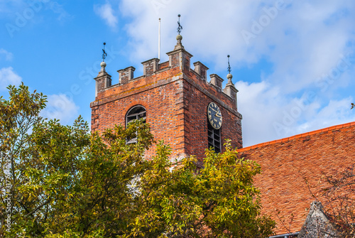 Wallpaper Mural Pangbourne, Berkshire, England. October 29 2011 St. James the Less church tower Torontodigital.ca
