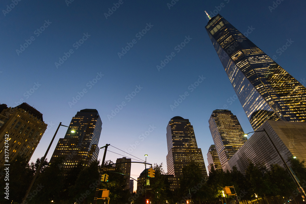 Obraz premium New York City at night