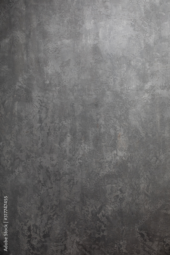 gray abstract cement wall and studio room gradient background