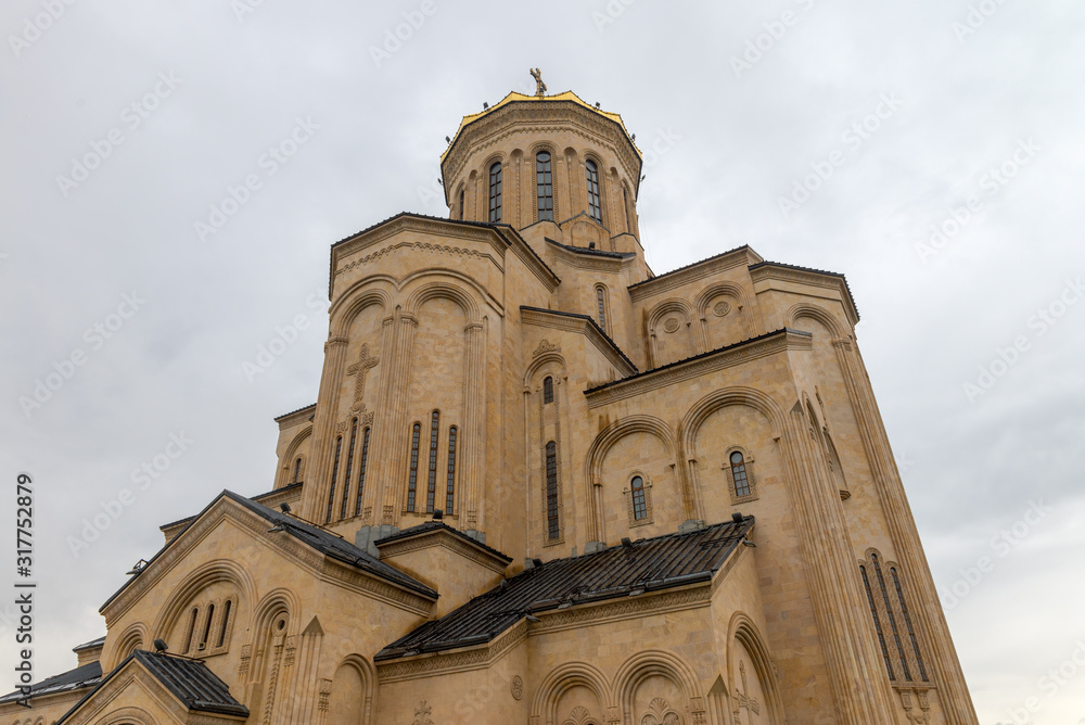 The Holy Trinity Cathedral of Tbilisi commonly known as Sameba.  