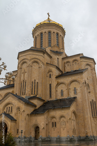 The Holy Trinity Cathedral of Tbilisi commonly known as Sameba. 