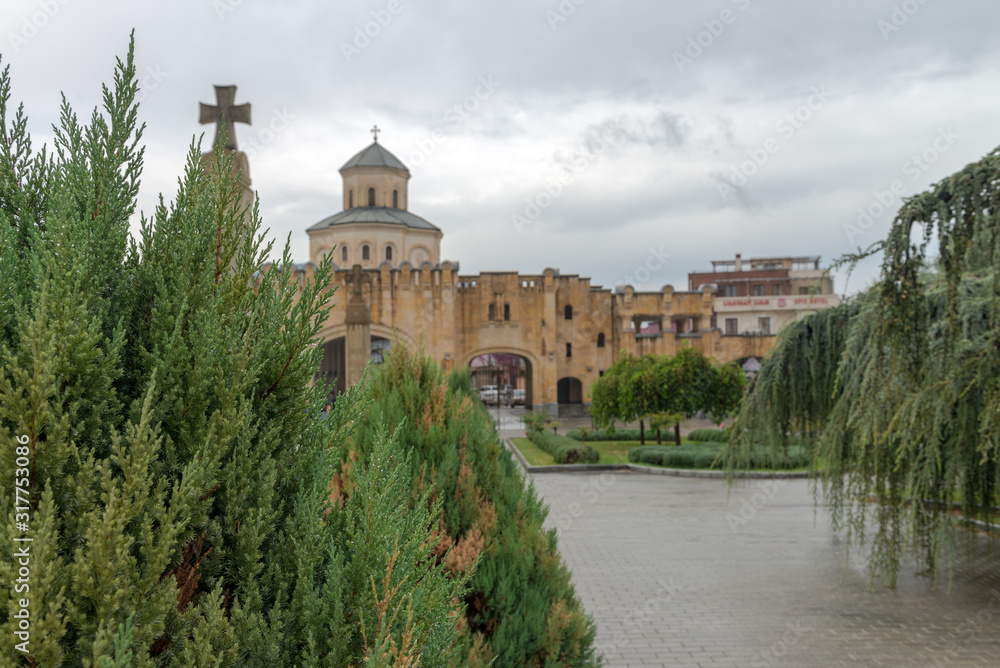 The Holy Trinity Cathedral of Tbilisi commonly known as Sameba.  