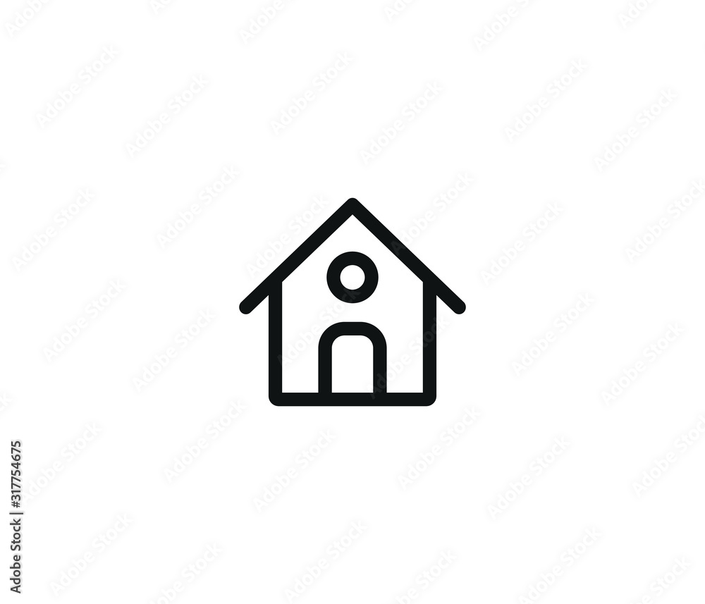 House icon symbol eps 10 vector House icon symbol eps 10 vector