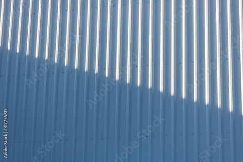 Metallic vertical striped pattern organic texture