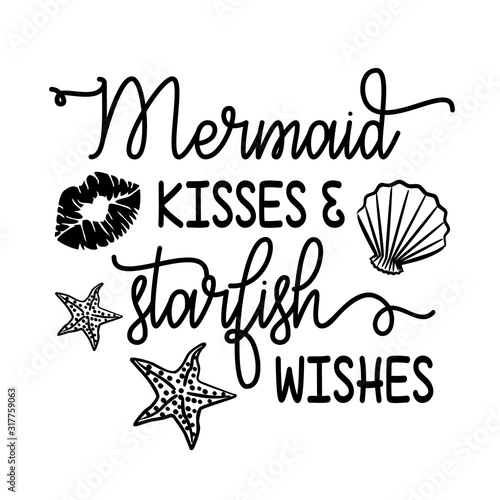  Mermaid Kisses and starfish wishes