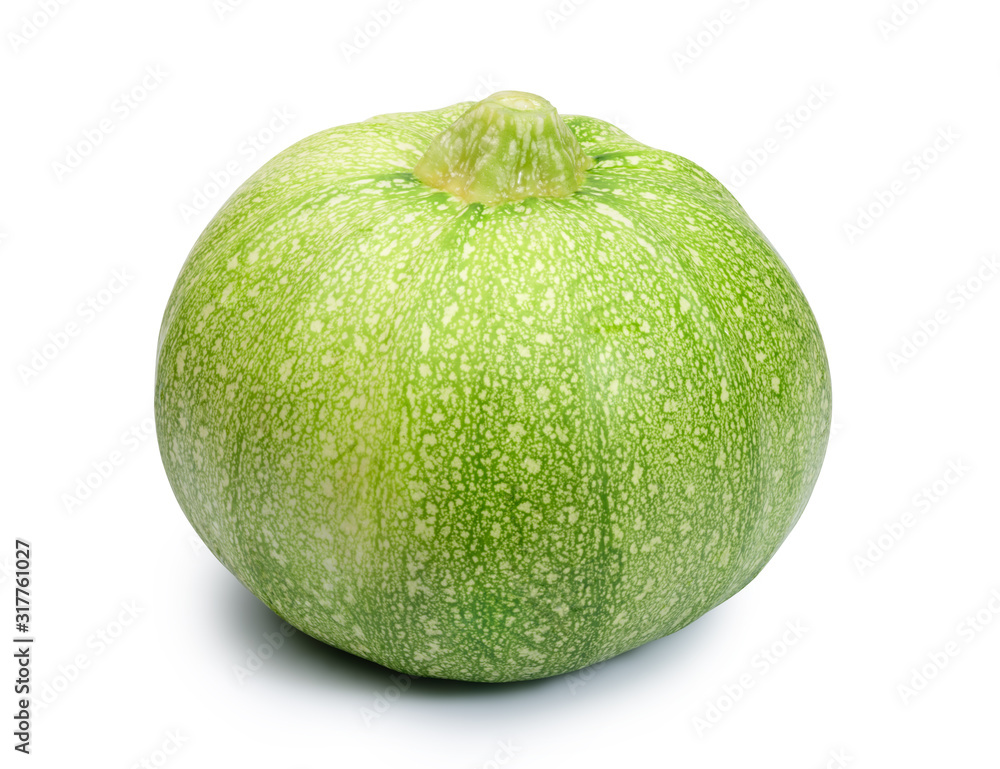Food - Vegetables - Round zucchini, entire and sectioned. Food - Vegetables - Round zucchini, entire and sectioned.
