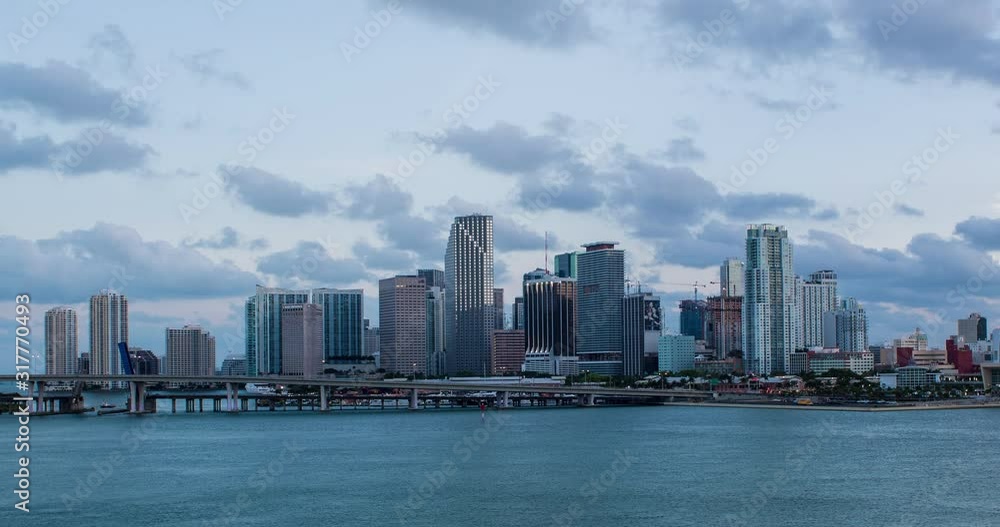 Downtown Miami skyline, Miami, Florida, USA, North America Downtown Miami skyline, Miami, Florida, USA, North America