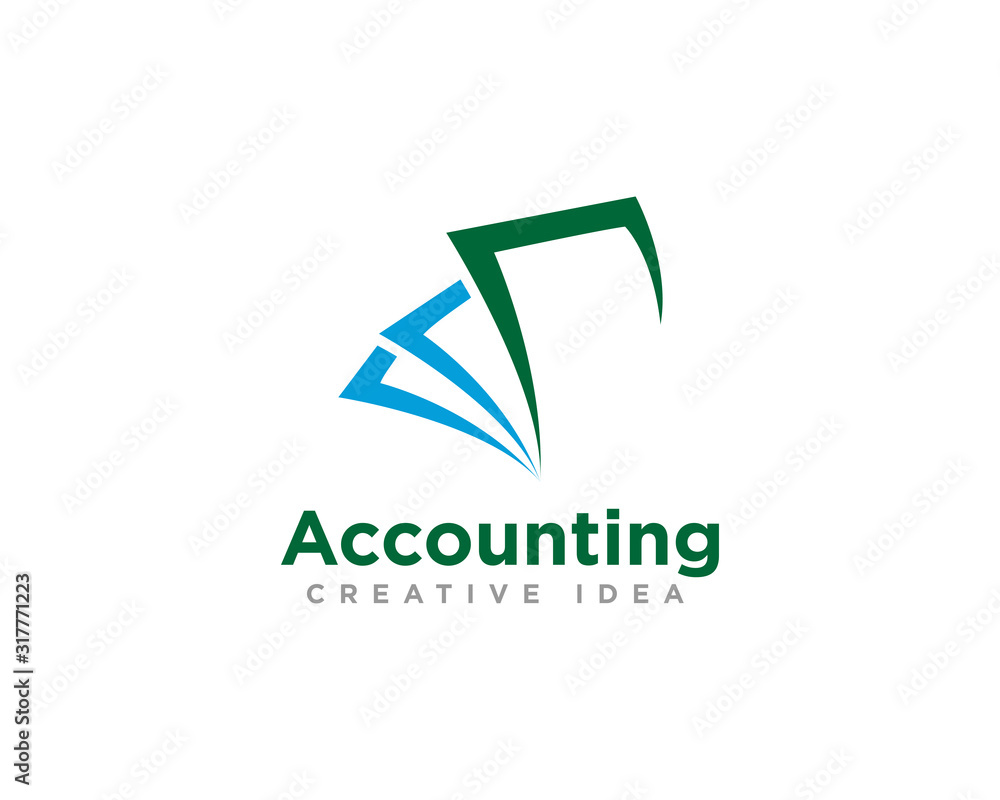 Finance and Accounting Logo Design Vector Finance and Accounting Logo Design Vector