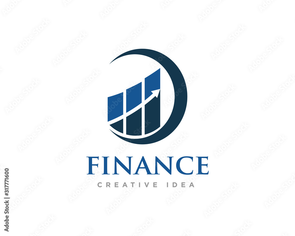 Finance and Accounting Logo Design Vector